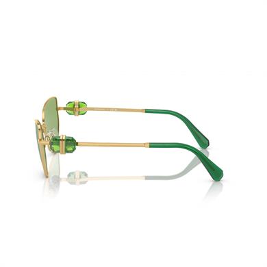 SWAROVSKI SK 7003 4004/2 57 Kadın Gold Metal Güneş Gözlüğü