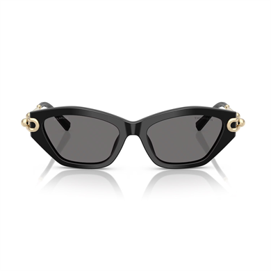 Tiffany Co. TF 4231U 800181 53 Kadın Polarize Cat Eye Siyah Kemik Güneş Gözlüğü