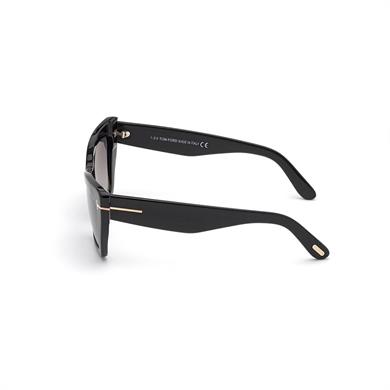 Tom Ford FT 0871S 01B 56 Kadın Cat Eye Siyah Kemik Güneş Gözlüğü