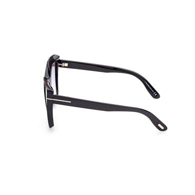 Tom Ford FT 0920 01B 57 Kadın Cat Eye Siyah Kemik Güneş Gözlüğü