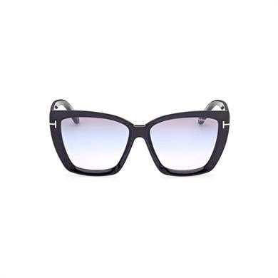 Tom Ford FT 0920 01B 57 Kadın Cat Eye Siyah Kemik Güneş Gözlüğü