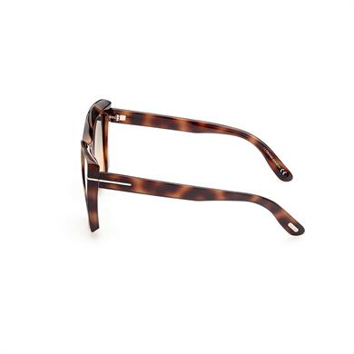 Tom Ford FT 0920 53P 57 Kadın Cat Eye Kırçıllı Kahverengi Kemik Güneş Gözlüğü