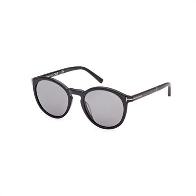 Tom Ford FT 1021N 01D 51 Polarize Unisex Oval Siyah Kemik Güneş Gözlüğü