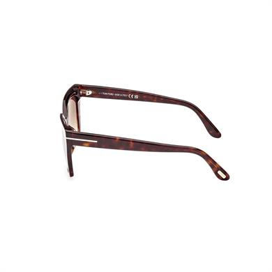 Tom Ford FT 1030 52F 53 Kadın Cat Eye Kırçıllı Kahverengi Kemik Güneş Gözlüğü