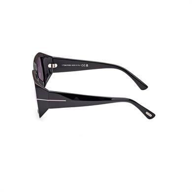 Tom Ford FT 1035N 01A 51 Kadın Kare Siyah Kemik Güneş Gözlüğü