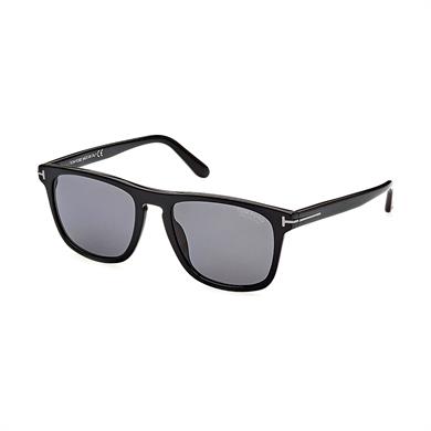 Tom Ford FT0930N 01D 54 Gerard Polarize Unisex Kare Siyah Kemik Güneş Gözlüğü