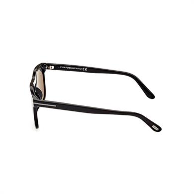 Tom Ford FT0930N 01D 54 Gerard Polarize Unisex Kare Siyah Kemik Güneş Gözlüğü