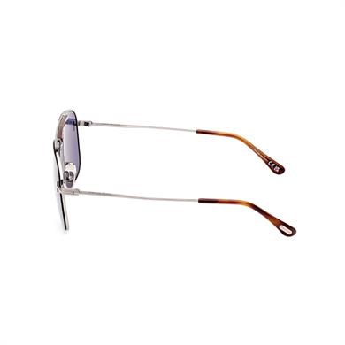 Tom Ford FT1017 14V 60 Jaden Erkek Kare Gri Metal Güneş Gözlüğü