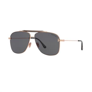 Tom Ford FT1017 28A 60 Jaden Erkek Damla Rose Gold Metal Güneş Gözlüğü