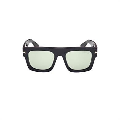 Tom Ford TF 0711 01N 53 Unisex Kare Siyah Kemik Güneş Gözlüğü