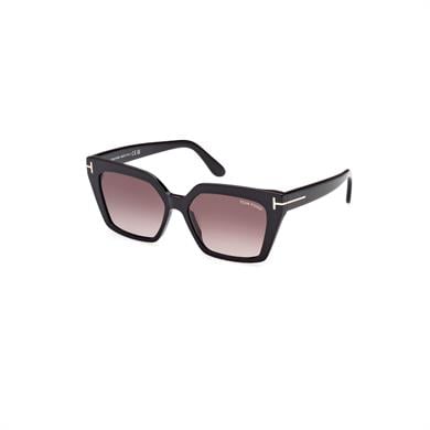 Tom Ford Tf 1030 01Z 53 Kadın Cat Eye Siyah Kemik Güneş Gözlüğü