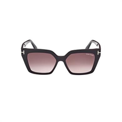Tom Ford Tf 1030 01Z 53 Kadın Cat Eye Siyah Kemik Güneş Gözlüğü