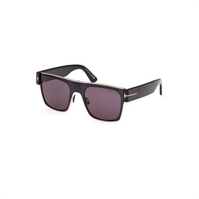 Tom Ford Tf 1073 01A 54 Unisex Kare Siyah Kombine Güneş Gözlüğü