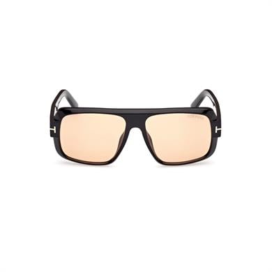 Tom Ford TF 1101 01E 58 Photochromic Unisex Pilot Siyah Kemik Güneş Gözlüğü