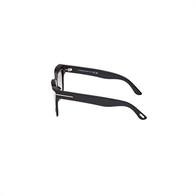 Tom Ford Tf 1115 01B 52 Unisex Kare Siyah Kemik Güneş Gözlüğü