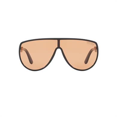 Tom Ford TF 1182 01E 135 Unisex Achilles Siyah Kemik Güneş Gözlüğü