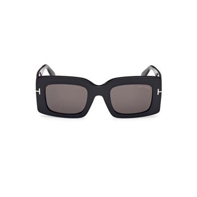 Tom Ford Tf 1188 01A 50 Kadın Kare Siyah Kemik Güneş Gözlüğü