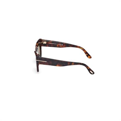 Tom Ford Tf 1190 52N 53 Kadın Cat Eye Kırçıllı Kahverengi Kemik Güneş Gözlüğü