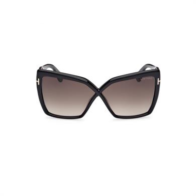 Tom Ford TF 1195 01B 63 Kadın Kelebek Siyah Kemik Güneş Gözlüğü
