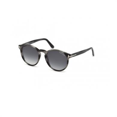 Tom Ford Tf 591 20B 51 Unisex Oval Kırçıllı Beyaz Kemik Güneş Gözlüğü