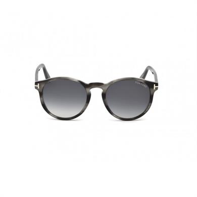 Tom Ford Tf 591 20B 51 Unisex Oval Kırçıllı Beyaz Kemik Güneş Gözlüğü