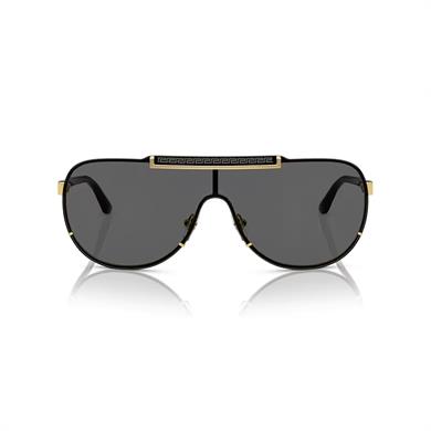 Versace VE 2140 100287 40 Erkek Siyah Oval Güneş Gözlüğü