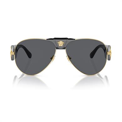 Versace VE 2150Q 100287 62 Erkek Gold Damla Güneş Gözlüğü