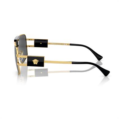 Versace VE 2251 100287 63 Unisex Gold Güneş Gözlüğü