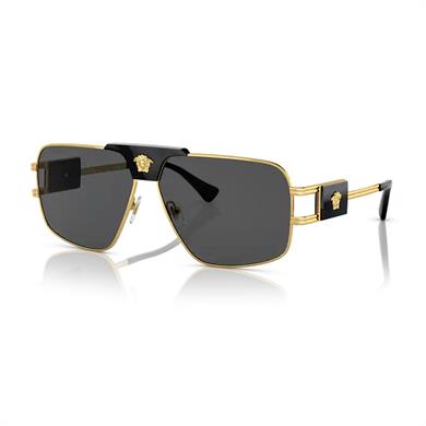 Versace VE 2251 100287 63 Unisex Gold Güneş Gözlüğü