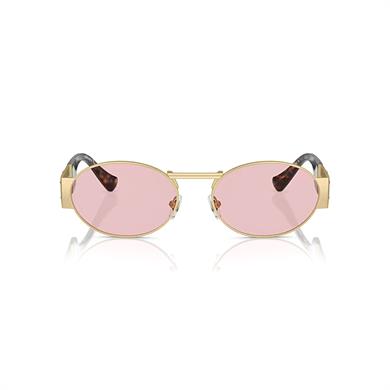 Versace VE 2264 100284 56 Kadın Oval Altın Metal Güneş Gözlüğü
