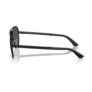 Versace VE 2294 126187 61 Unisex Geometrik Siyah Metal Güneş Gözlüğü