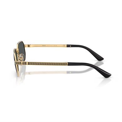 Versace VE 2297 100287 54 Erkek Geometrik Gold Metal Güneş Gözlüğü