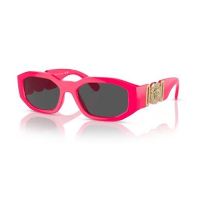 Versace VE 4361 531887 53 Kadın Oval Pembe Kemik Güneş Gözlüğü