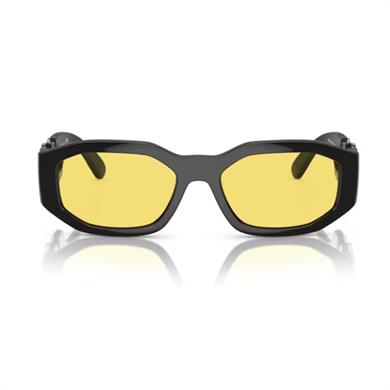 Versace VE 4361 GB 185 53 Unisex Geometrik Siyah Kemik Güneş Gözlüğü