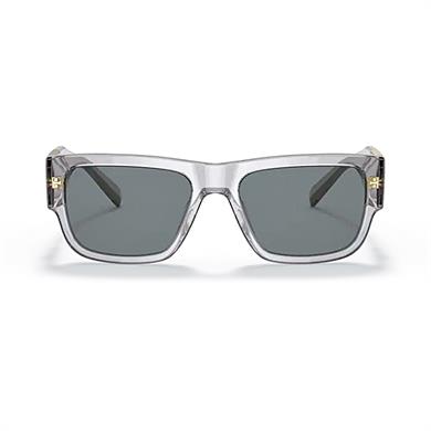 Versace VE 4406 530580 56 Erkek Şeffaf Gri Kemik Güneş Gözlüğü
