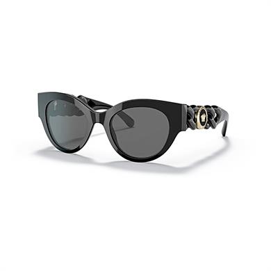 Versace VE 4408 GB187 52 Kadın Siyah Kemik Güneş Gözlüğü