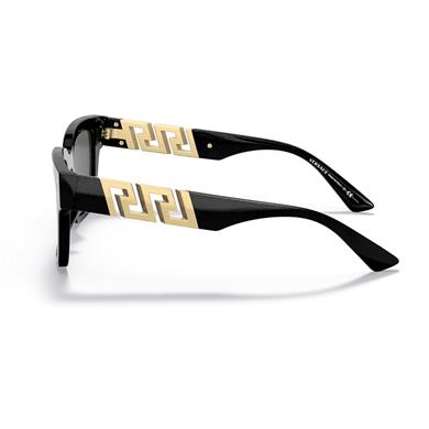 Versace VE 4421 GB187 52 Unisex Siyah Kemik Güneş Gözlüğü