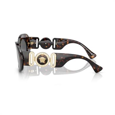 Versace VE 4426BU 10887 54 Kadın Kahverengi Oval Güneş Gözlüğü