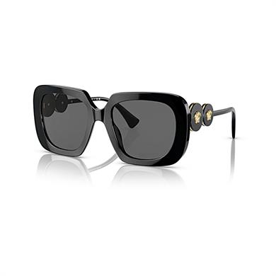 Versace VE 4434 GB187 54 Kadın Siyah Kemik Güneş Gözlüğü