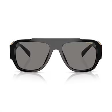 Versace VE 4436U GB181 57 Polarize Erkek Siyah Kemik Güneş Gözlüğü