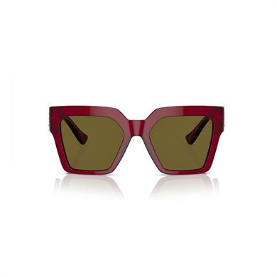 Versace VE 4458 543073 54 Kadın Kelebek Bordo Kemik Güneş Gözlüğü