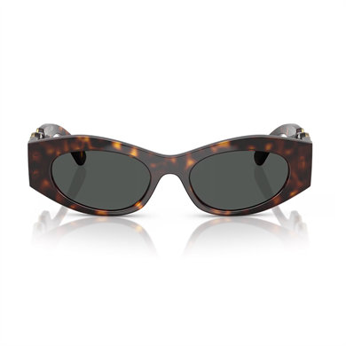 Versace VE 4480U 10887 51 Kadın Cat Eye Kırçıllı Kahverengi Kemik Güneş Gözlüğü