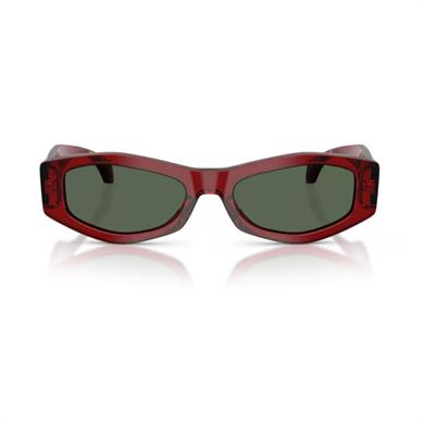 Versace VE 4487 551271 54 Kadın Geometrik Bordo Kemik Güneş Gözlüğü