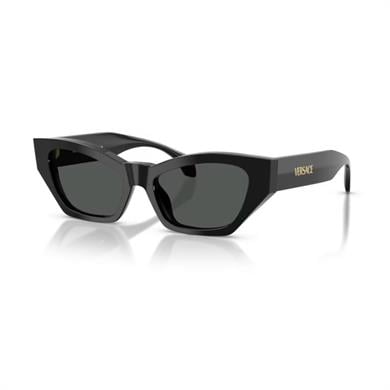 Versace VE 4488U GB187 53 Kadın Cat Eye Siyah Kemik Güneş Gözlüğü