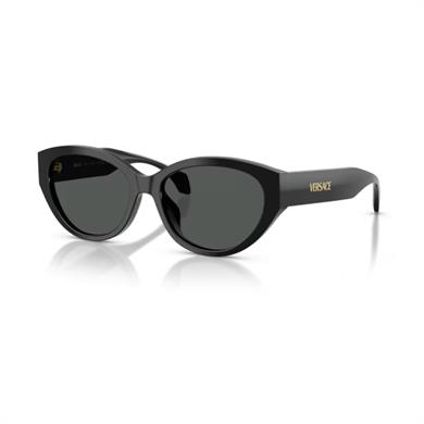 Versace VE 4495D GB187 56 Kadın Oval Siyah Kemil Güneş Gözlüğü