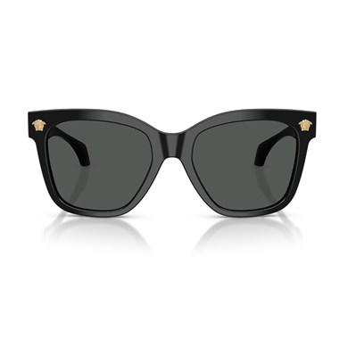 Versace VE 4511 GB187 55 Kadın Kare Siyah Kemik Güneş Gözlüğü