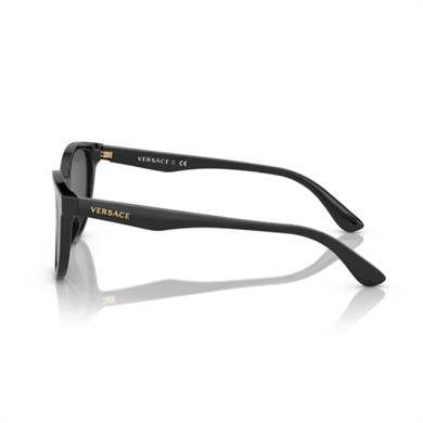 Versace VK 4427U GB187 46 Çocuk Oval Siyah Kemik Güneş Gözlüğü