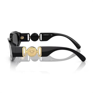 Versace VK 4429U GBI87 48 Çocuk Geometrik Siyah Kemik Güneş Gözlüğü