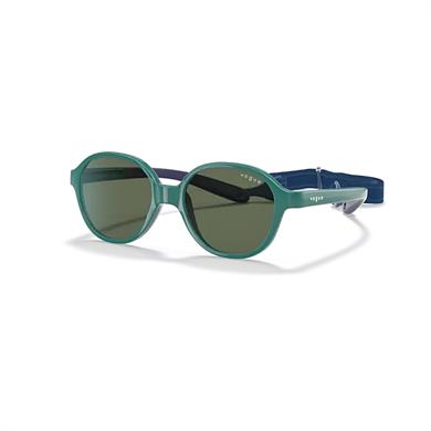 Vogue Junior VJ 2012 297571 40 Çocuk Oval Koyu Yeşil Kemik Güneş Gözlüğü