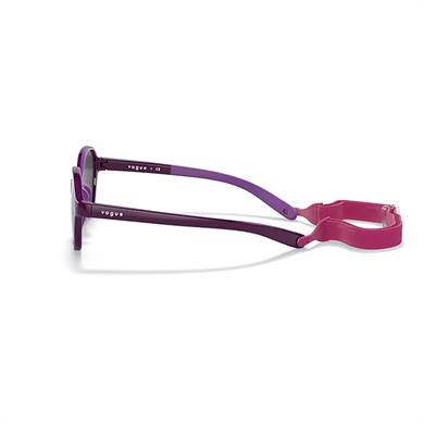 Vogue Junior VJ 2012 297687 40 Çocuk Oval Koyu Mor Kemik Güneş Gözlüğü